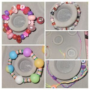 Colorful random Beaded Handmade Jewelry